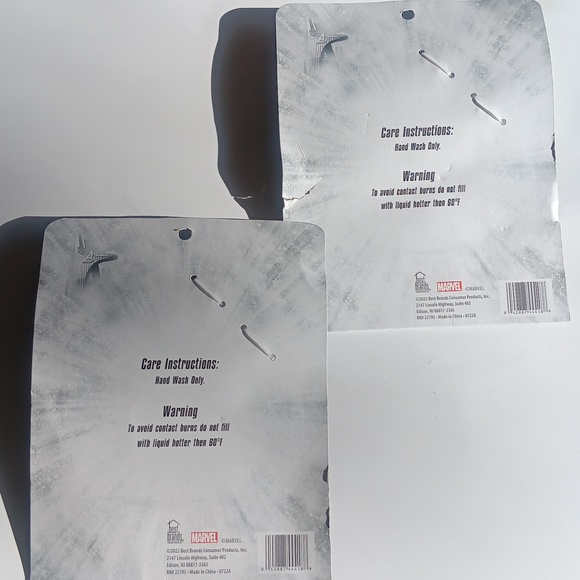 Wakanda Forever & Black Panther Reusable Drink Pouches Each Holds 10oz - NWT - Picture 4 of 8